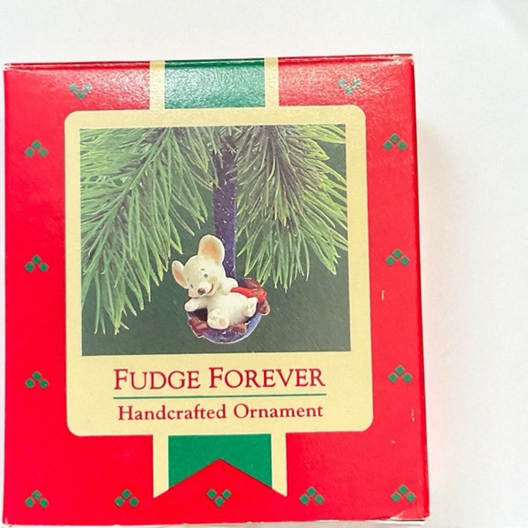 Vintage Hallmark “Forever Fudge” Christmas Ornament - Picture 2 of 8
